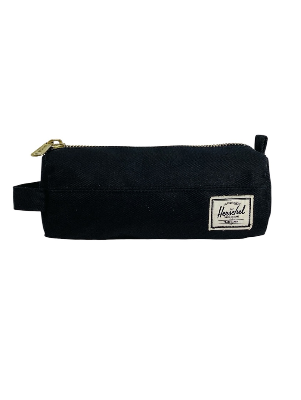💚 Herschel Black Canvas Pencil Case